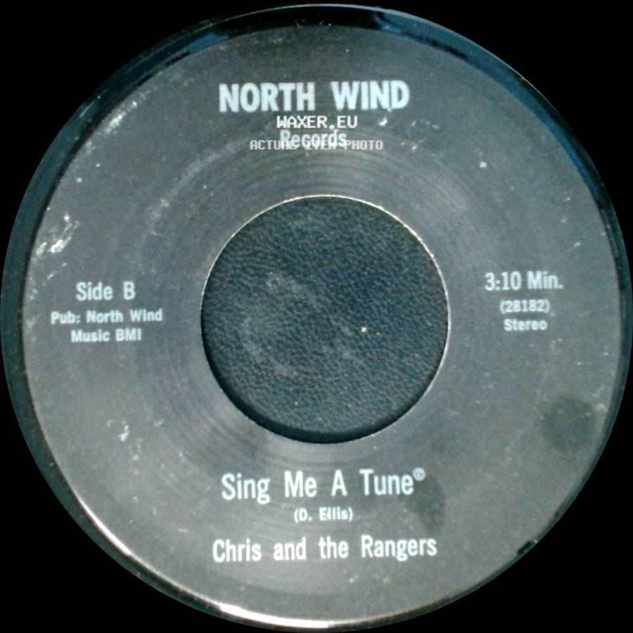 Chris And The Rangers - Please Think It Over / Sing Me A Tune side B