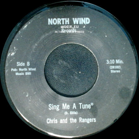 Chris And The Rangers - Please Think It Over / Sing Me A Tune side B