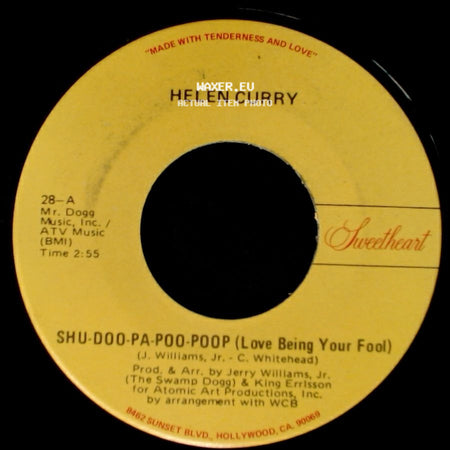 Helen Curry - Shu-Doo-Pa-Poo-Poop (Love Being Your Fool) / Such A Thrill I Feel (When You Hold My Hand) side A