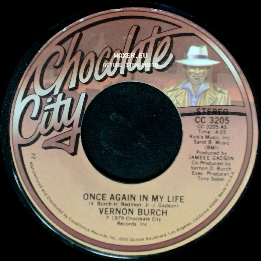 Vernon Burch - Once Again In My Life / For You side A