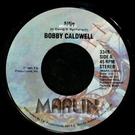Bobby Caldwell - Alfie / Take Me Back To Then side A