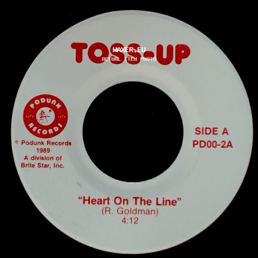 Toss-Up - Heart On The Line / Heart On The Line side B