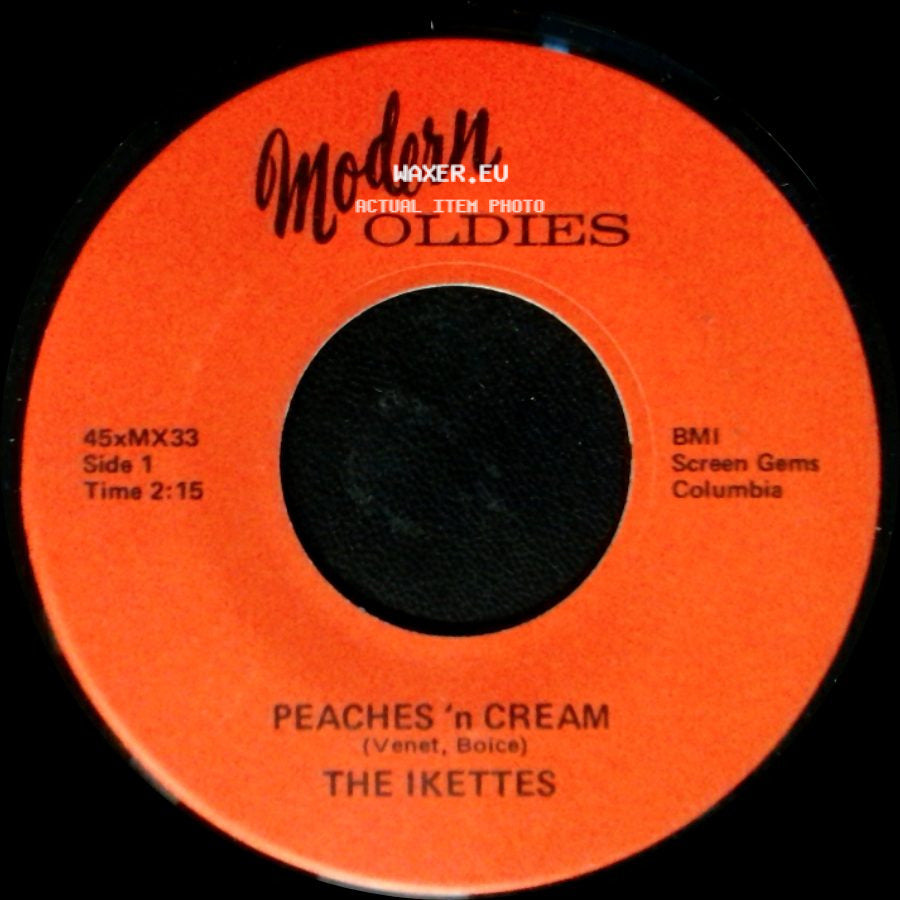 The Ikettes - Peaches 'n Cream / The Biggest Players side A