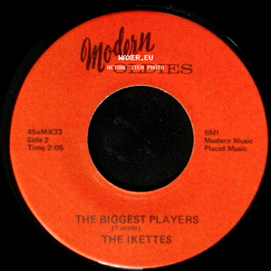 The Ikettes - Peaches 'n Cream / The Biggest Players side B