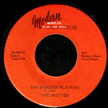 The Ikettes - Peaches 'n Cream / The Biggest Players side B
