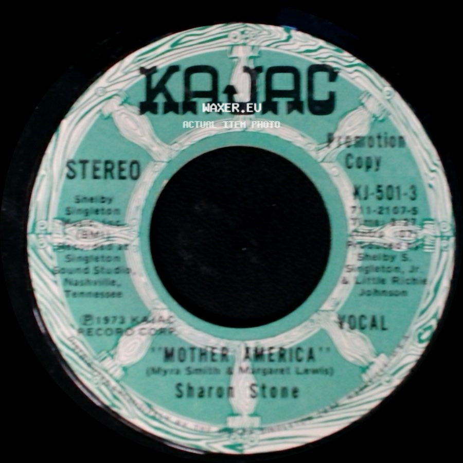 Sharon Stone - Mother America / Mother America side B