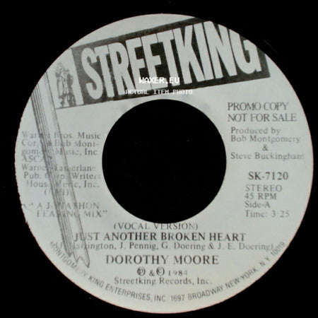 Dorothy Moore - Just Another Broken Heart / Just Another Broken Heart side A