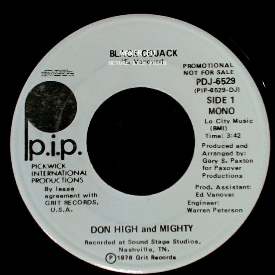 Don High And Mighty - Black Cojack / Black Cojack side A