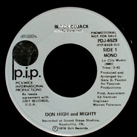 Don High And Mighty - Black Cojack / Black Cojack side A