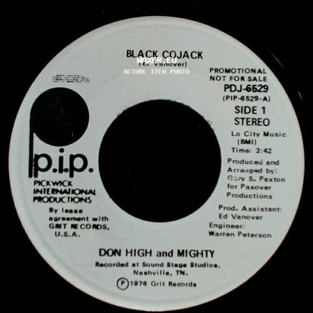 Don High And Mighty - Black Cojack / Black Cojack side B