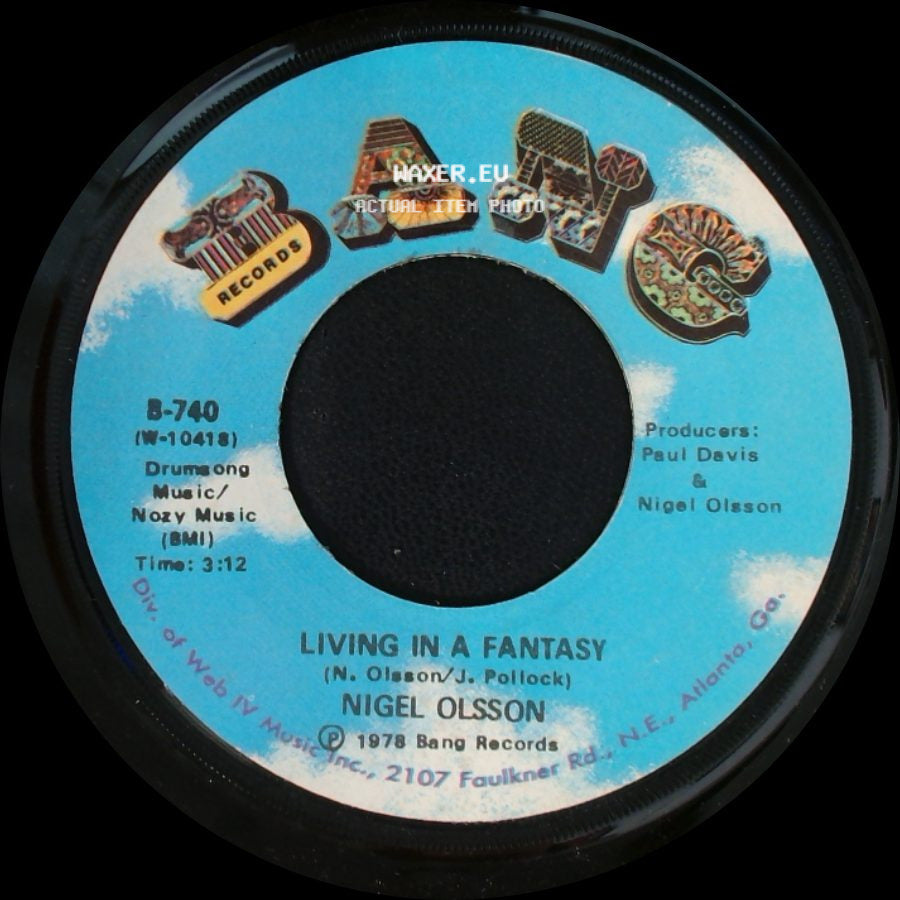 Nigel Olsson - Dancin' Shoes / Living In A Fantasy side B