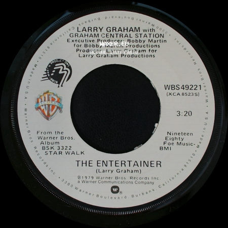 Larry Graham With Graham Central Station / Larry Graham - The Entertainer / One In A Million You side A
