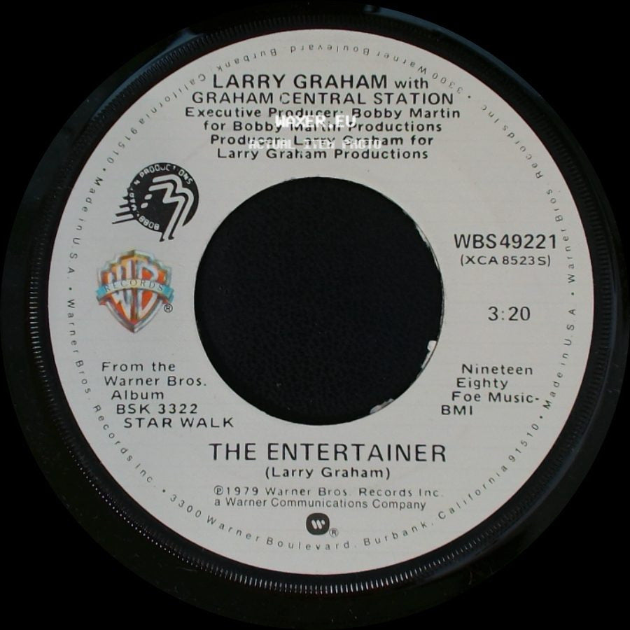 Larry Graham With Graham Central Station / Larry Graham - The Entertainer / One In A Million You side A