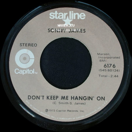 Sonny James - Don't Keep Me Hangin' On / Since I Met You, Baby side A