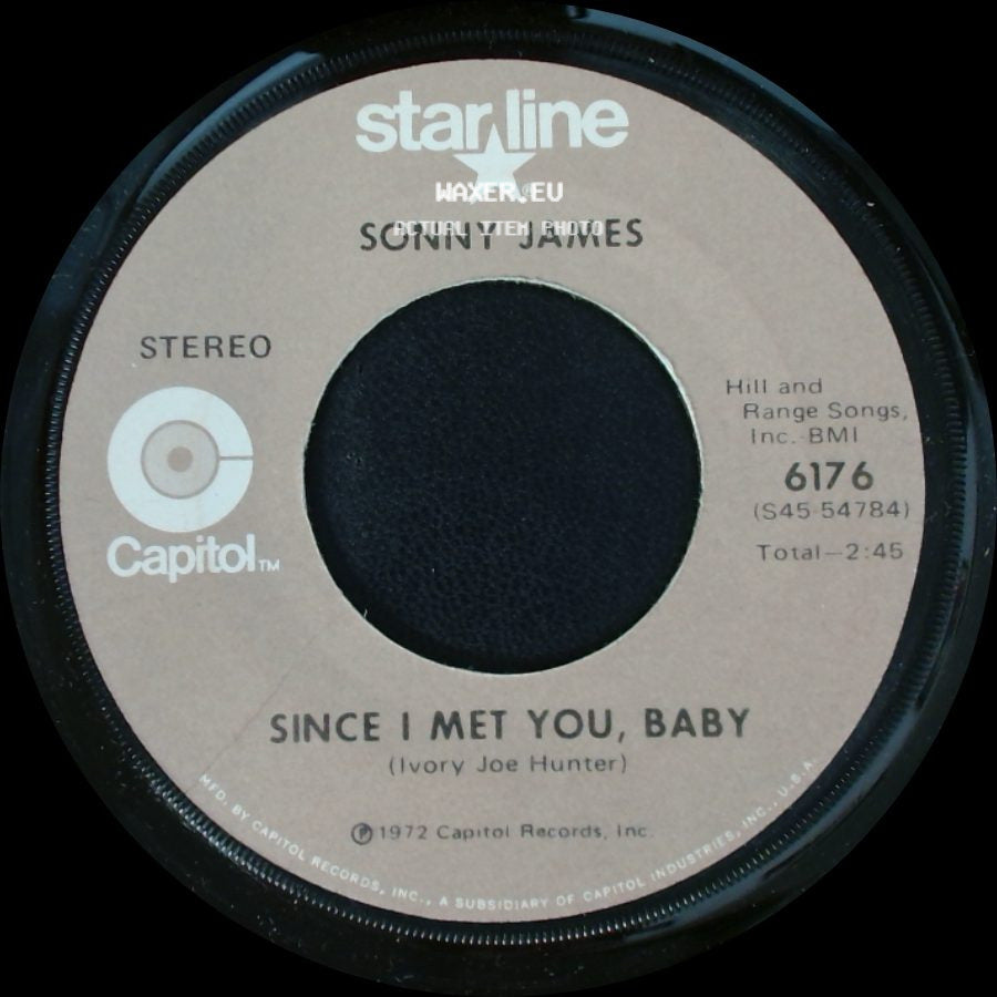 Sonny James - Don't Keep Me Hangin' On / Since I Met You, Baby side B
