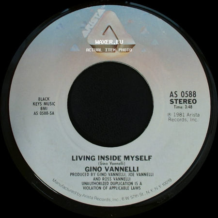 Gino Vannelli - Living Inside Myself / Stay With Me side A