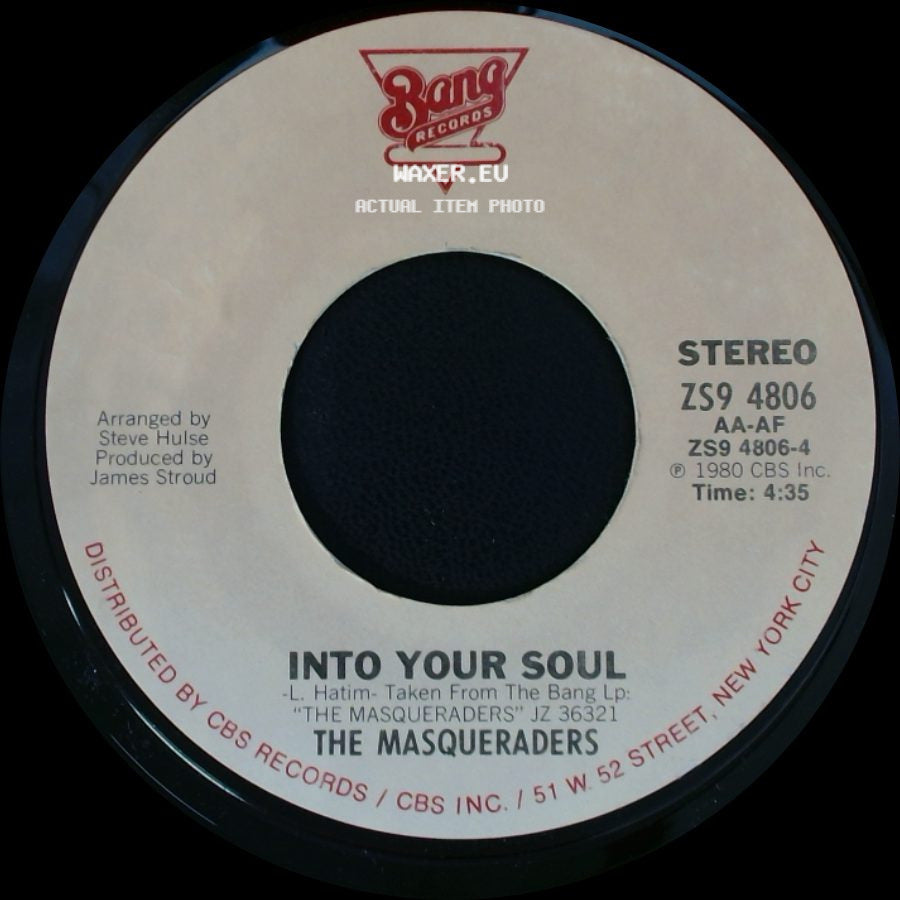 The Masqueraders - Desire / Into Your Soul side B