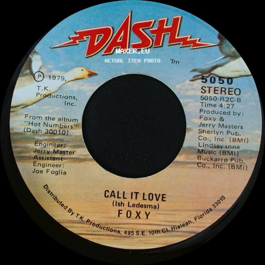 Foxy - Call It Love / Hot Number side A