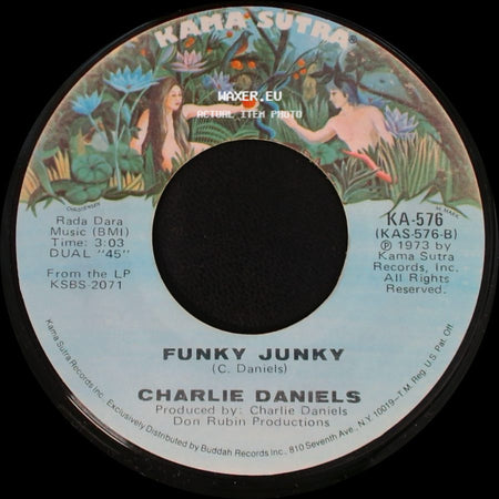 Charlie Daniels - Funky Junky / Uneasy Rider side A