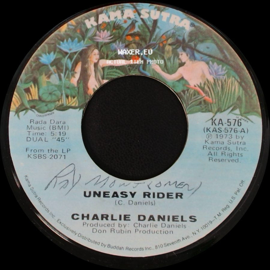 Charlie Daniels - Funky Junky / Uneasy Rider side B