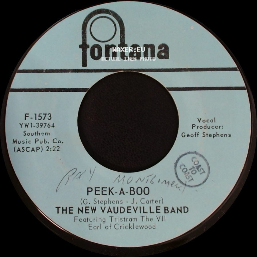 The New Vaudeville Band - Peek-A-Boo / Amy side A