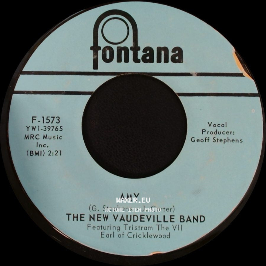 The New Vaudeville Band - Peek-A-Boo / Amy side B