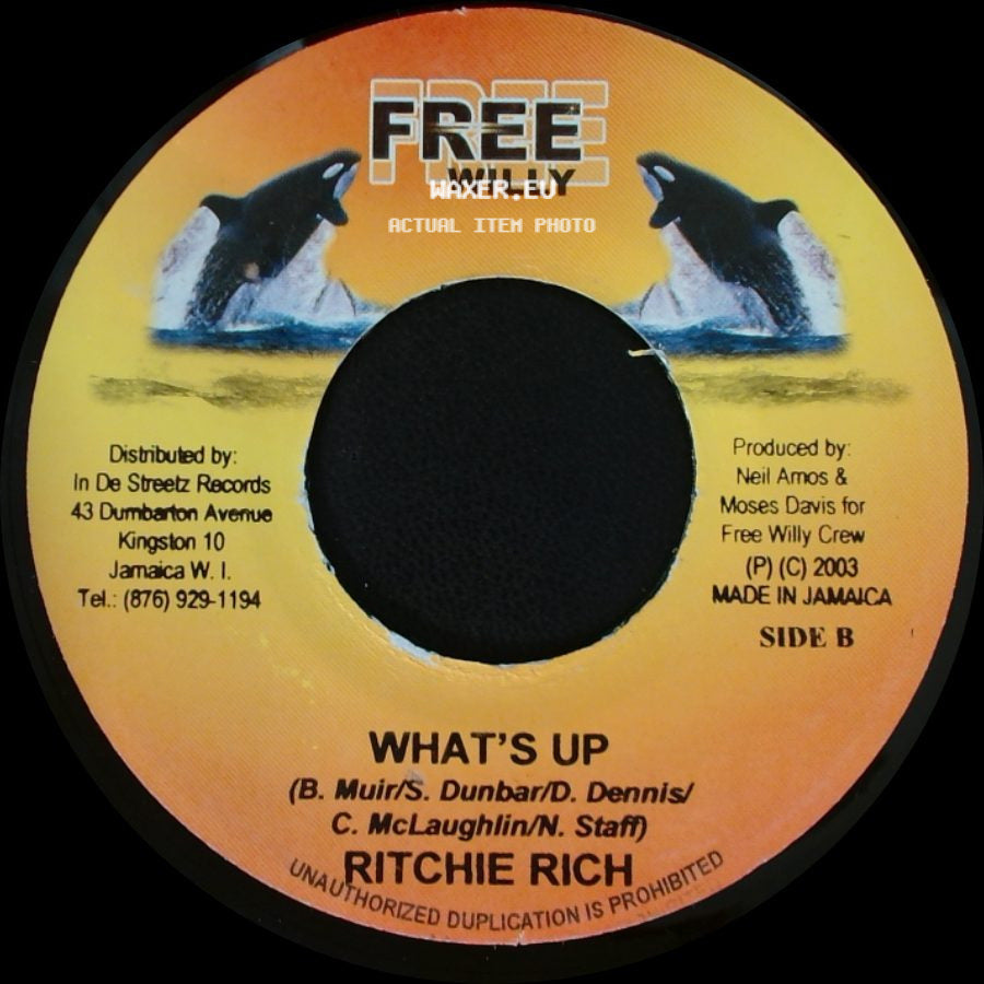 Natural Black / Ritchie Rich - She Have A Baby / What's Up side B