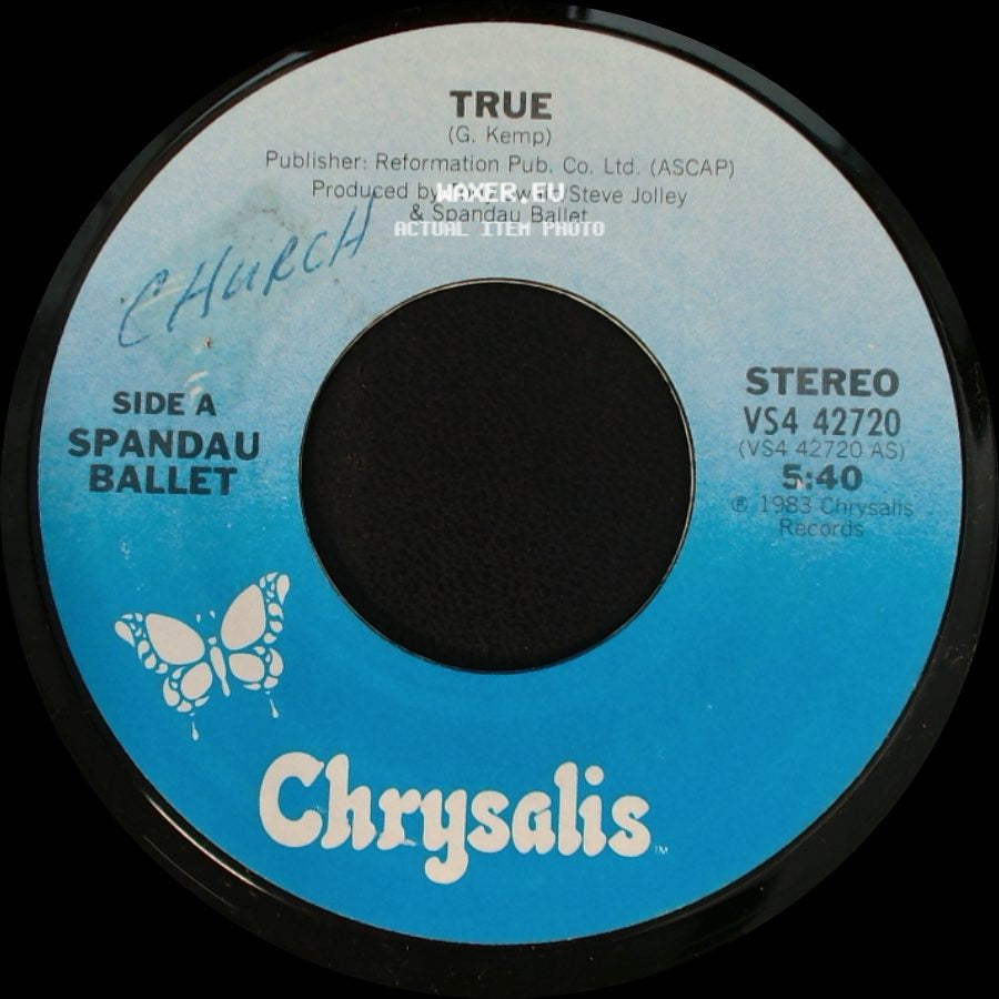 Spandau Ballet - True / Gently side A