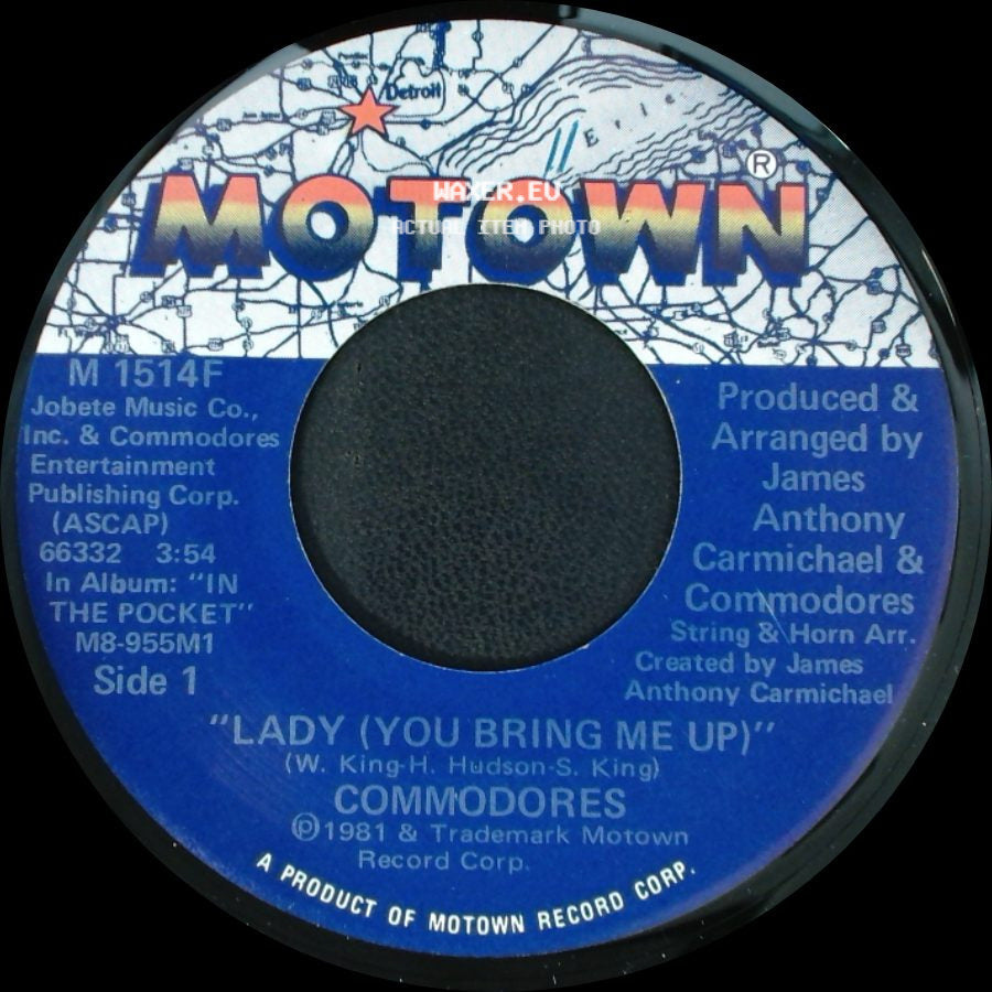 Commodores - Lady (You Bring Me Up) / Gettin' It side A