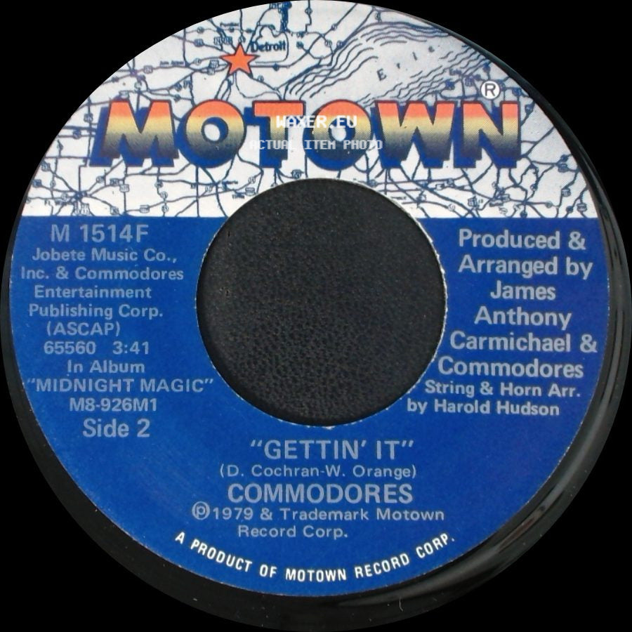 Commodores - Lady (You Bring Me Up) / Gettin' It side B