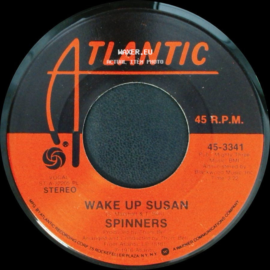 Spinners - Wake Up Susan / If You Can't Be In Love side A