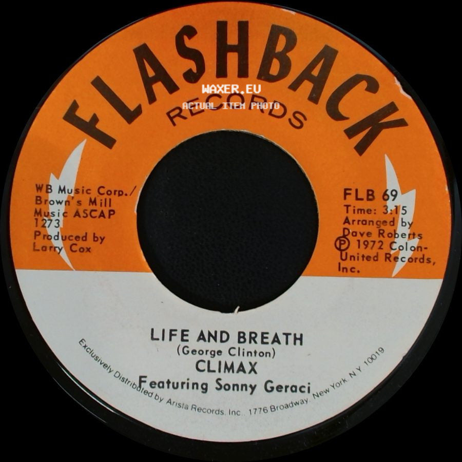 Climax Featuring Sonny Geraci / Climax - Life And Breath / Precious And Few side A