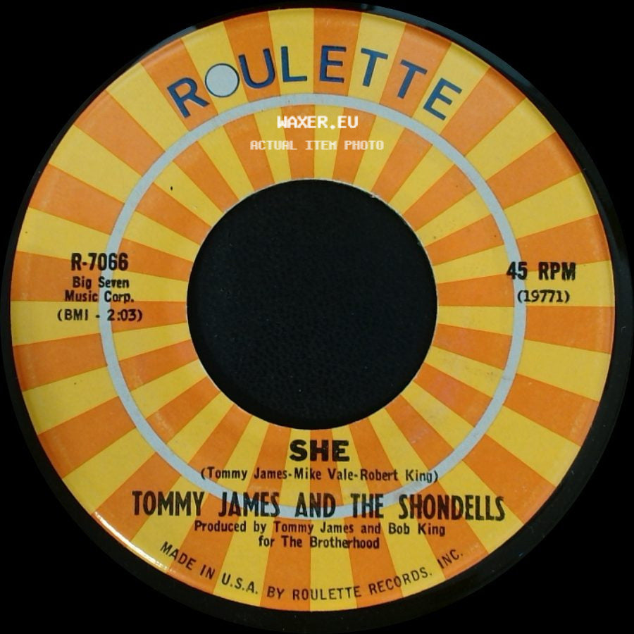 Tommy James And The Shondells - She / Loved One side A