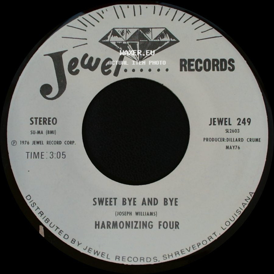 Harmonizing Four - Sweet Bye And Bye / Sunshine In The Shadow side A