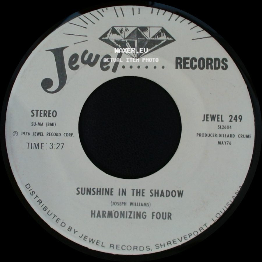 Harmonizing Four - Sweet Bye And Bye / Sunshine In The Shadow side B