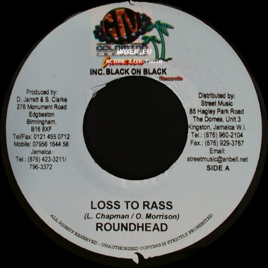 Lukie D / Roundhead - Could You Be Mine / Loss To Rass side B