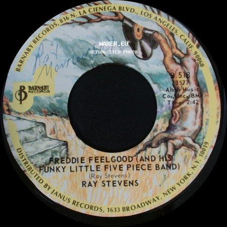 Freddie Feelgood (And His Funky Little Five Piece Band) / Ray Stevens - Ray Stevens / Isn't It Lonely Together side A