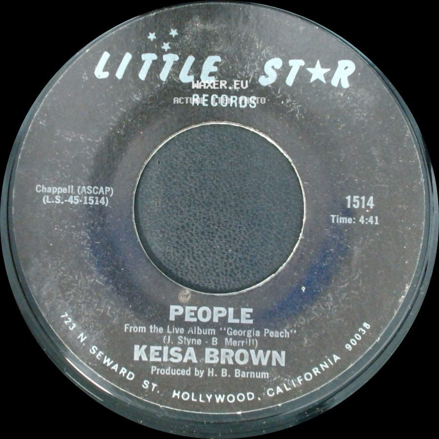 Keisa Brown - People / T.J. side A
