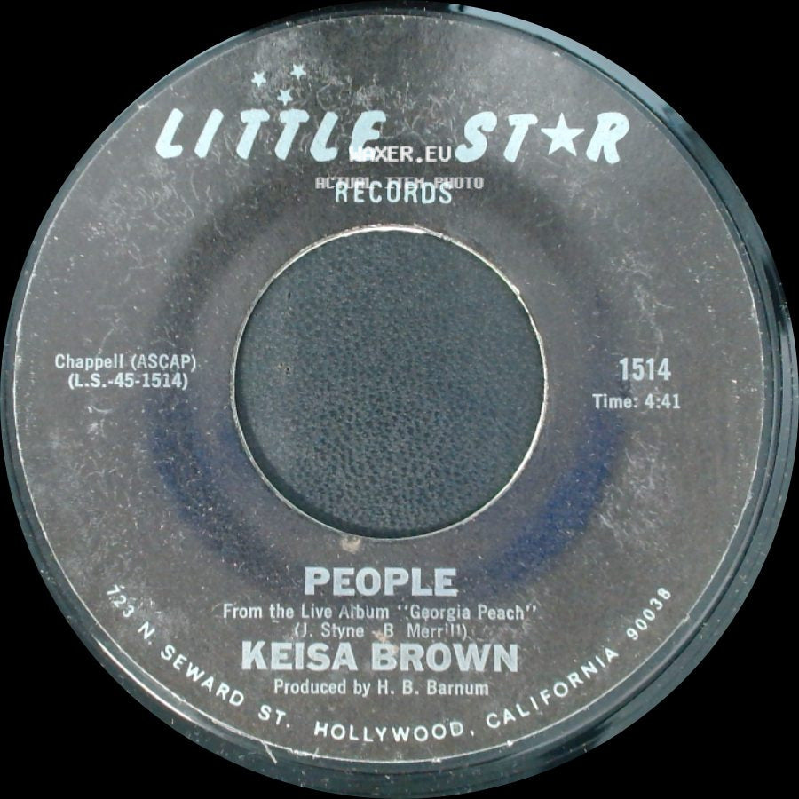 Keisa Brown - T.J. / People side B