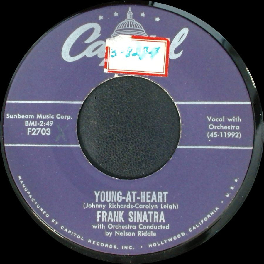 Frank Sinatra - Young-At-Heart / Take A Chance side A