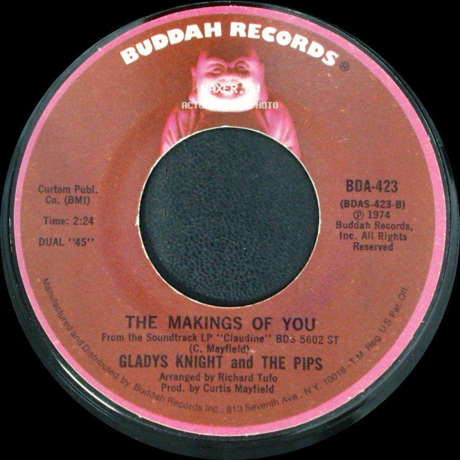 Gladys Knight And The Pips - On And On / The Makings Of You side B