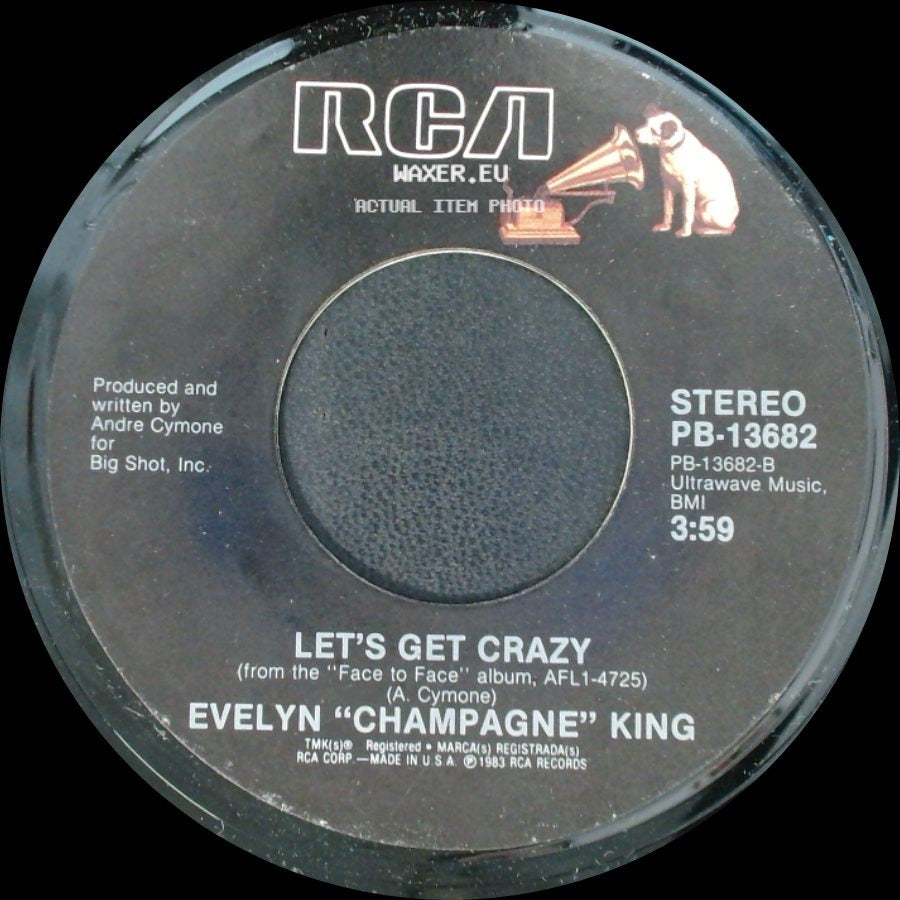 Evelyn "Champagne" King - Let's Get Crazy / Action side A