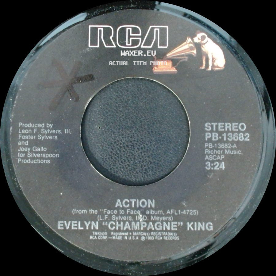 Evelyn "Champagne" King - Let's Get Crazy / Action side B