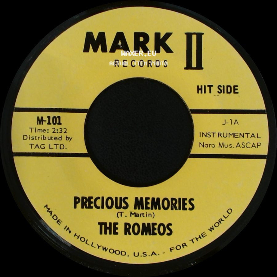 The Romeos - Precious Memories / Juicy Lucy side A