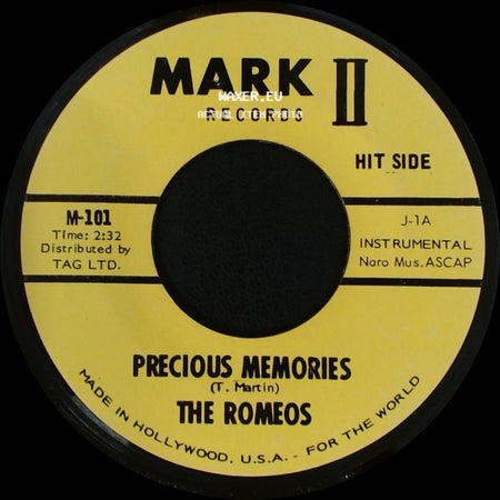 The Romeos - Precious Memories / Juicy Lucy side A