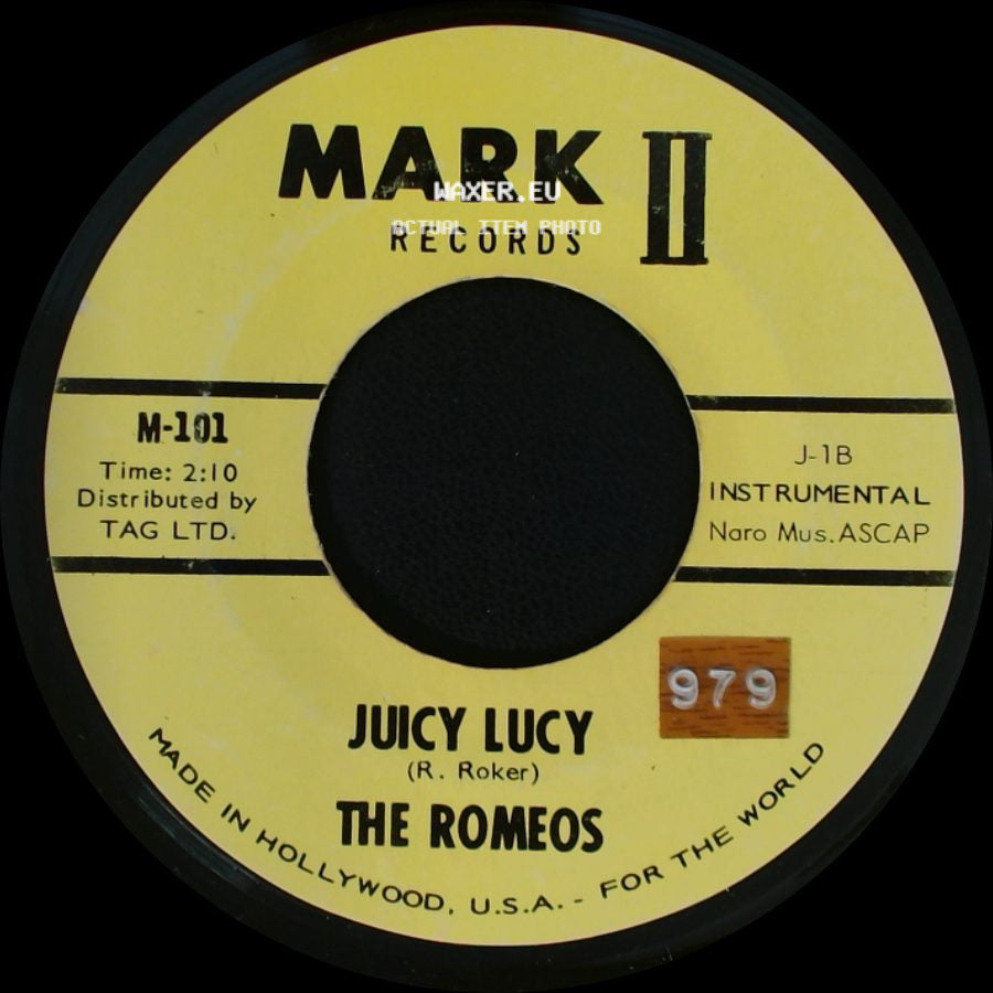 The Romeos - Precious Memories / Juicy Lucy side B