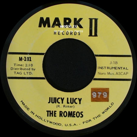The Romeos - Precious Memories / Juicy Lucy side B