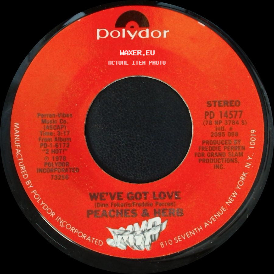 Peaches & Herbs - Four's A Traffic Jam / We've Got Love side B