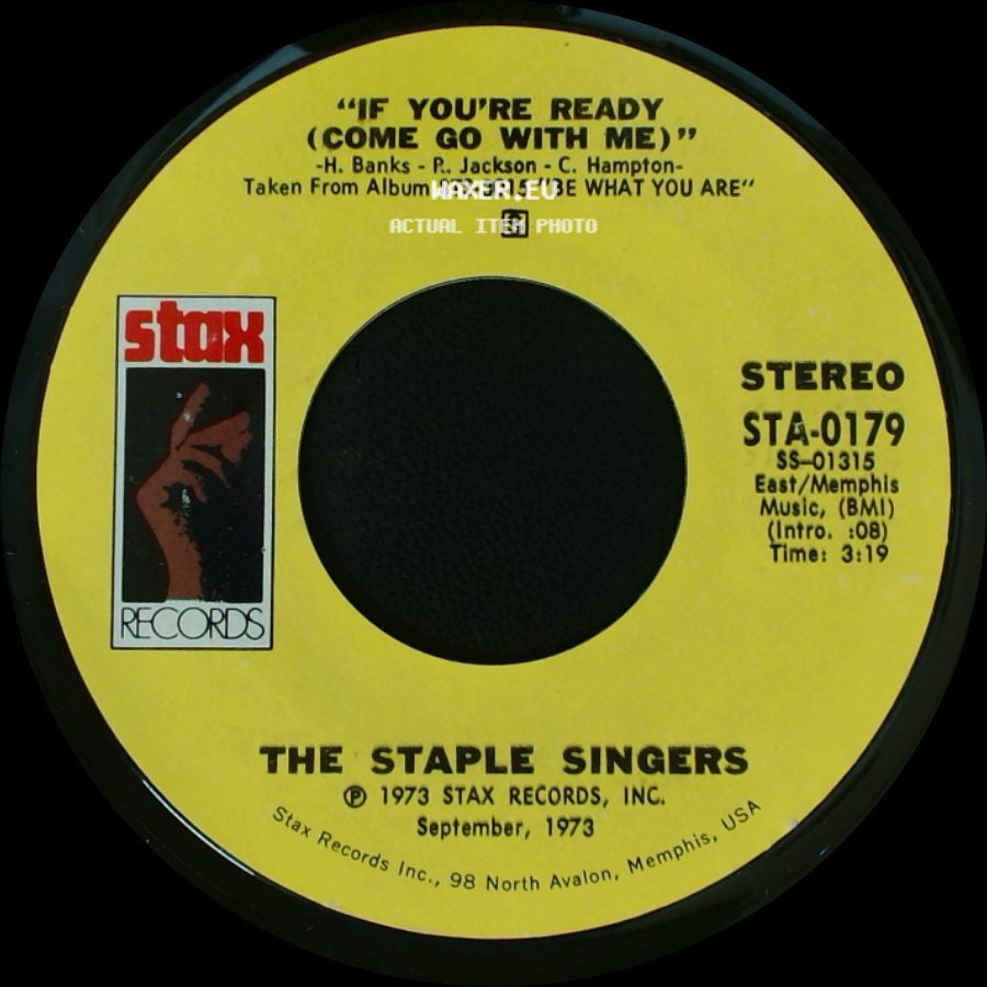 The Staple Singers - Love Comes In All Colors / If You're Ready (Come Go With Me) side B