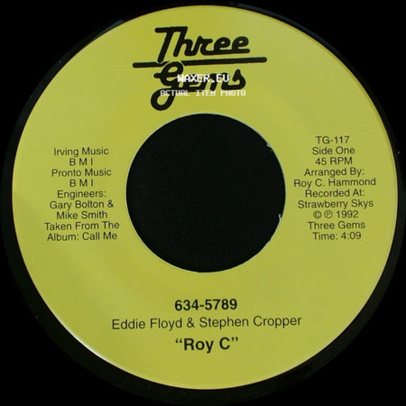 Eddie Floyd & Stephen Cropper / Roy C - Roy C / I'm Still In Love With You side A